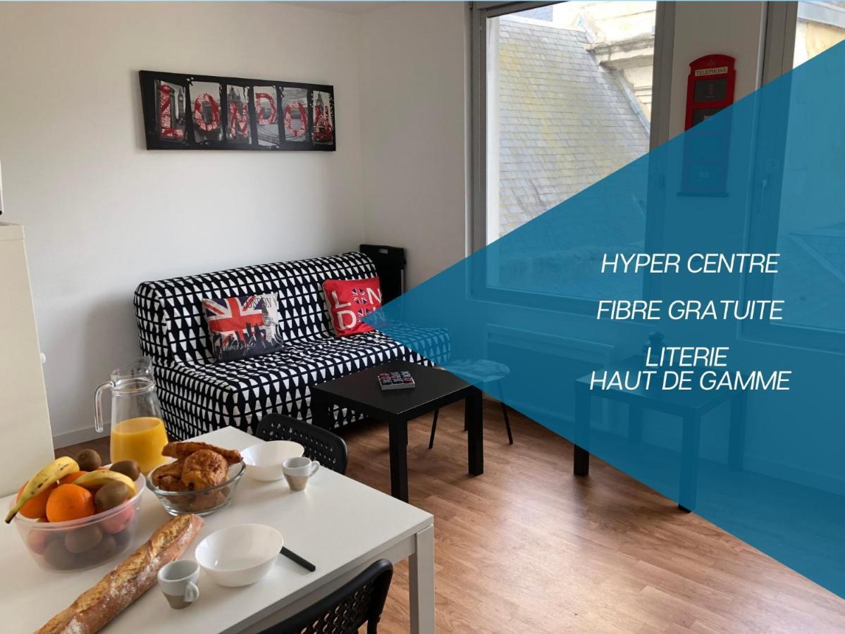 Hyper Centre - Wifi Fibre Gratuit - Jergweloh - Le Londonien Apartment Caen Exterior photo